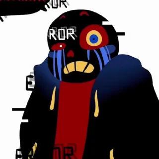 😧 emoji Эррор!Санс Telegram sticker 9 of 120