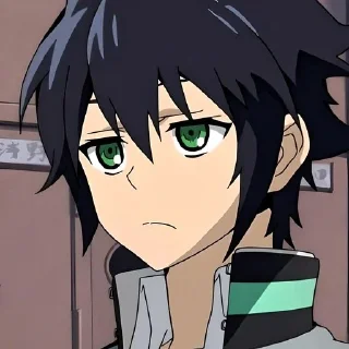 😕 emoji Последний серафим @anime_stickerr Telegram sticker 19 of 20