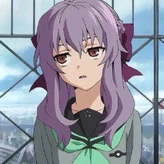 😒 emoji Последний серафим @anime_sticks Telegram sticker 6 of 20