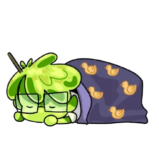 😴 emoji Slime!¡ Telegram sticker 11 of 16