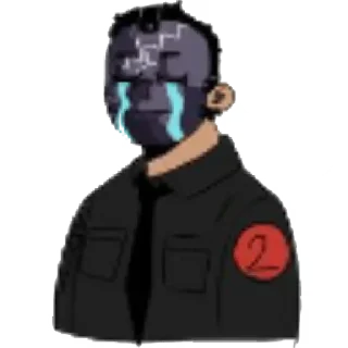 😭 emoji Slipknot Telegram sticker 9 of 10