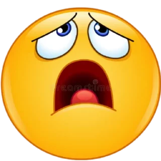 😩 emoji Эмодзи Telegram sticker 13 of 24
