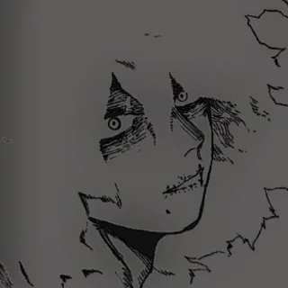 🖤 emoji SHIGARAKI Telegram sticker 15 of 120