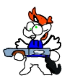 🔫 emoji Bebra Telegram sticker 5 of 16