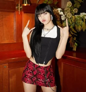 🤘 emoji lisa my bby Telegram sticker 21 of 34