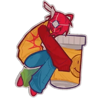 Sticker from (abandoned stickers, sorry-)