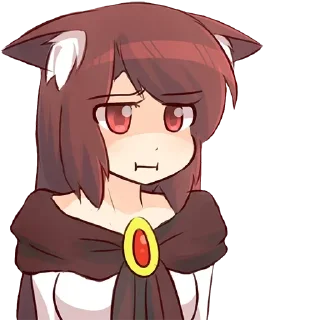 😑 emoji БОЛЬШЕ ⇨ @CLOOBHUB АНИМЕ СТИКЕРЫ ANIME STICKERS ТГ Telegram sticker 12 of 52