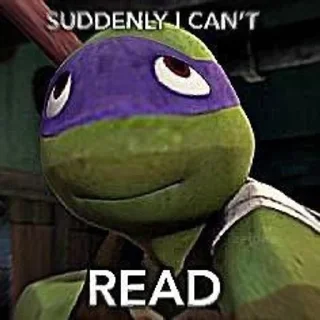 🐢 emoji Черпаший суп это не круто. Telegram sticker 24 of 44