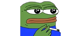 🚬 emoji Peepo Telegram sticker 20 of 109