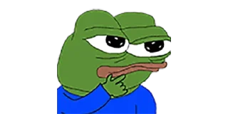 🤔 emoji Peepo Telegram sticker 12 of 109