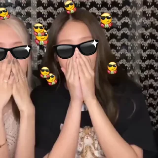 😘 emoji jennie - @help_jenn Telegram sticker 13 of 16