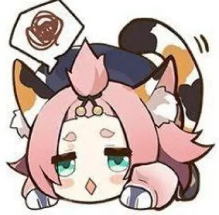 😮‍💨 emoji 😽Диона🥂 Telegram sticker 6 of 22