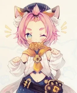 🐈 emoji Диона котик Telegram sticker 9 of 10