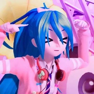 🌟 emoji miku • pjsekai by @dosswii Telegram sticker 15 of 60