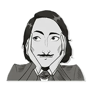 🤔 emoji РусЛит от irina.bless Telegram sticker 14 of 30