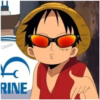 Sticker from Luffy by @mkldaaa