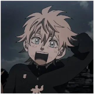Sticker from Black clover by @mkldaaa