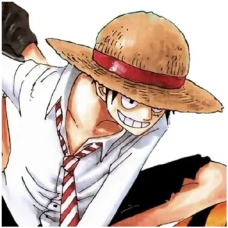 🍔 emoji Luffy by @mkldaaa Telegram sticker 16 of 30