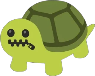 🐢 emoji A TURTLE PRO 🐢 Telegram sticker 13 of 32