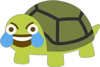 🥲 emoji A TURTLE PRO 🐢 Telegram sticker 10 of 32