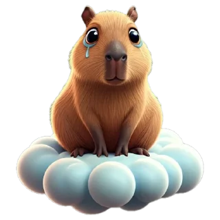 🌟 emoji Капибара там, сям... Telegram sticker 11 of 120