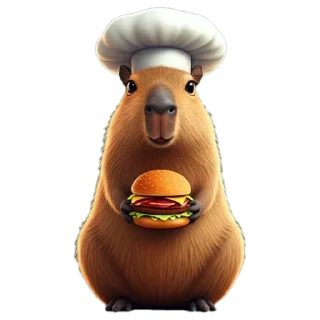 🌟 emoji Капибара там, сям... Telegram sticker 23 of 120