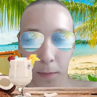 🏖 emoji Даня Кадученко Telegram sticker 18 of 35