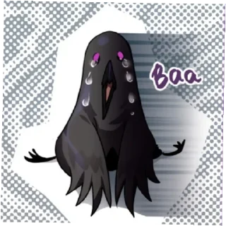 ♣️ emoji Так ли плохо быть вороной? :> Telegram sticker 17 of 87