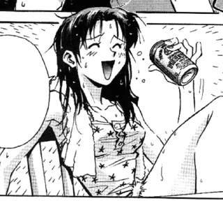 🥄 emoji misato katsuragi @legkiri Telegram sticker 24 of 27