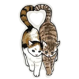❤ emoji ♡ Котята ♡ Telegram sticker 10 of 16