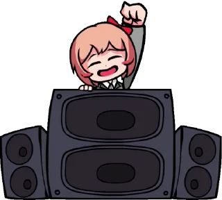 🌟 emoji Sayori FNF Telegram sticker 12 of 30