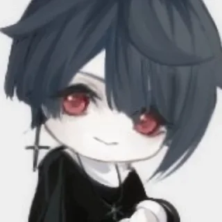 Sticker from –   ੈ🌊‧ Xingqiu  ཻུ۪۪