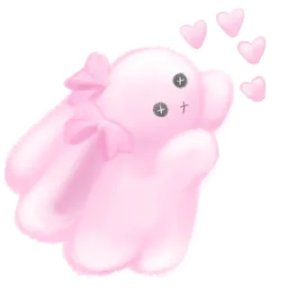 💕 emoji schmuck♡૮₍ ˶• ˔ ต ₎ა♡dump Telegram sticker 5 of 24