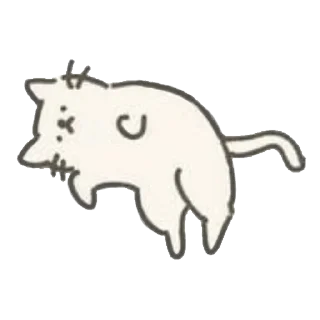 🐈 emoji ૮꒰ྀི ˶• ˔ ก ꒱ྀིა : @ra1nymorning ☁️ Telegram sticker 8 of 21