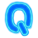 🔠 emoji Glowing Font Telegram sticker 17 of 65