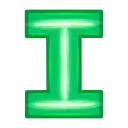 🔠 emoji Glowing Font Telegram sticker 9 of 65