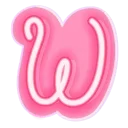 🔠 emoji Glowing Font Telegram sticker 23 of 65