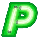 🔠 emoji Glowing Font Telegram sticker 16 of 65