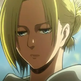 🐬 emoji Annie Leonhart Telegram sticker 5 of 21