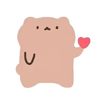 🤎 emoji Lovely Teddy by @symmiko Telegram sticker 15 of 30