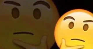 🤔 emoji стикеры для емілі Telegram sticker 22 of 85
