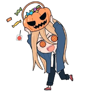 🌟 emoji csm chibi by @lztrk Telegram sticker 21 of 100