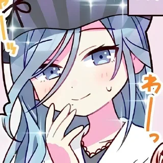 🌟 emoji Hinomori Shizuku Telegram sticker 21 of 35