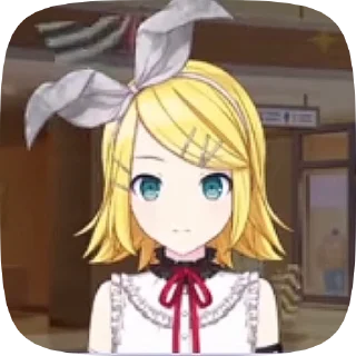 😶 emoji Kagamine Rin「@MEDRESSlIght」 Telegram sticker 10 of 13