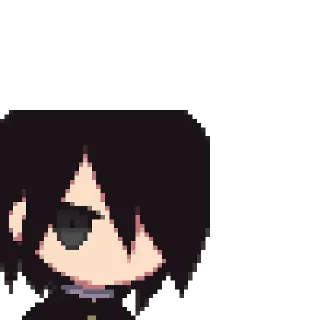 😶 emoji Shinya Kurai sprites Telegram sticker 13 of 31