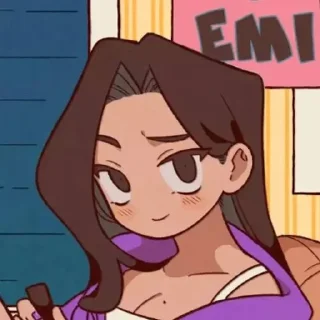 🤎 emoji •{Camilla:[,Каміла,]}• зроблен Telegram sticker 24 of 120