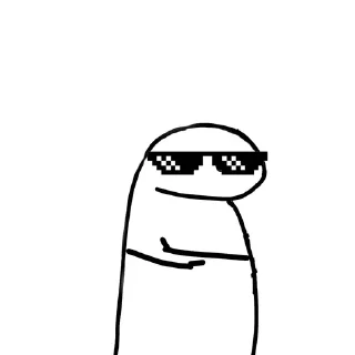 🕶 emoji Гыйрики автор: @Kafedra_OFET Telegram sticker 14 of 33