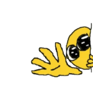 😋 emoji жёлтые ебала пнг @stolen_meme_s Telegram sticker 24 of 45