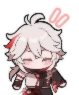 ⚜ emoji 𓏲⊹༅KAZUHA༅⊹𓏲 @bifircation Telegram sticker 5 of 105
