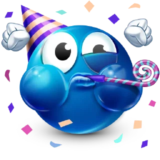 🥳 emoji життєві пікчі (remake) Telegram sticker 6 of 98